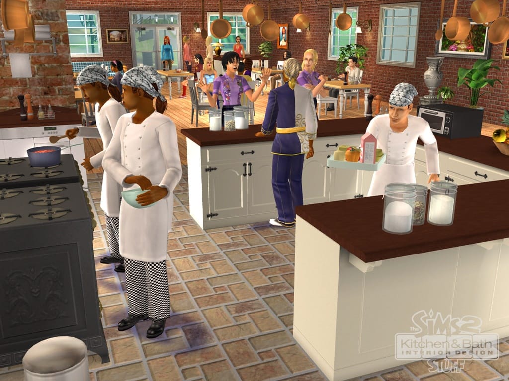 The Sims 2: Kitchen & Bath Interior Design Stuff